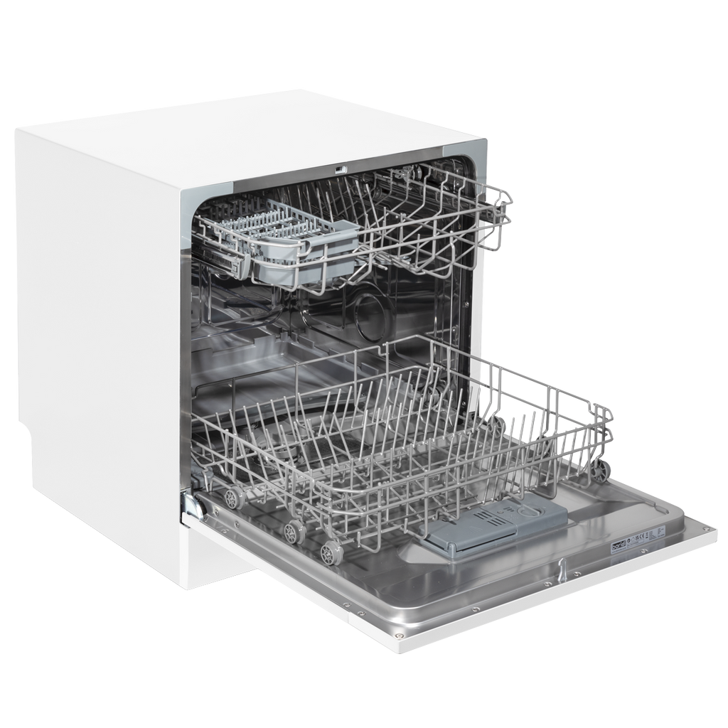 Tabletop Dishwasher 6 Place Settings 8L Capacity - White DH86
