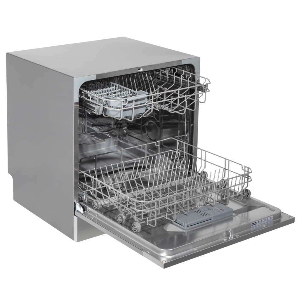 Tabletop Dishwasher 8 Place Settings 8L Capacity - Silver DH87
