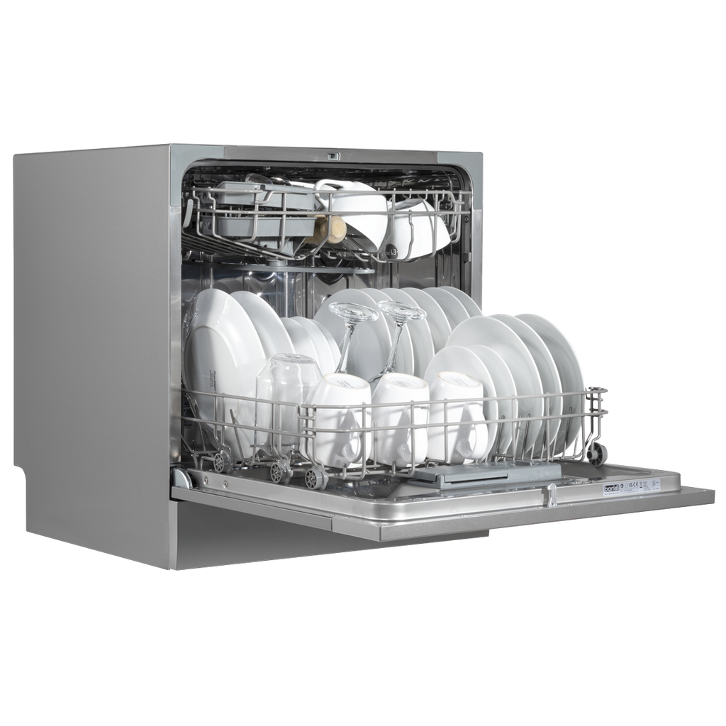 Tabletop Dishwasher 8 Place Settings 8L Capacity - Silver DH87