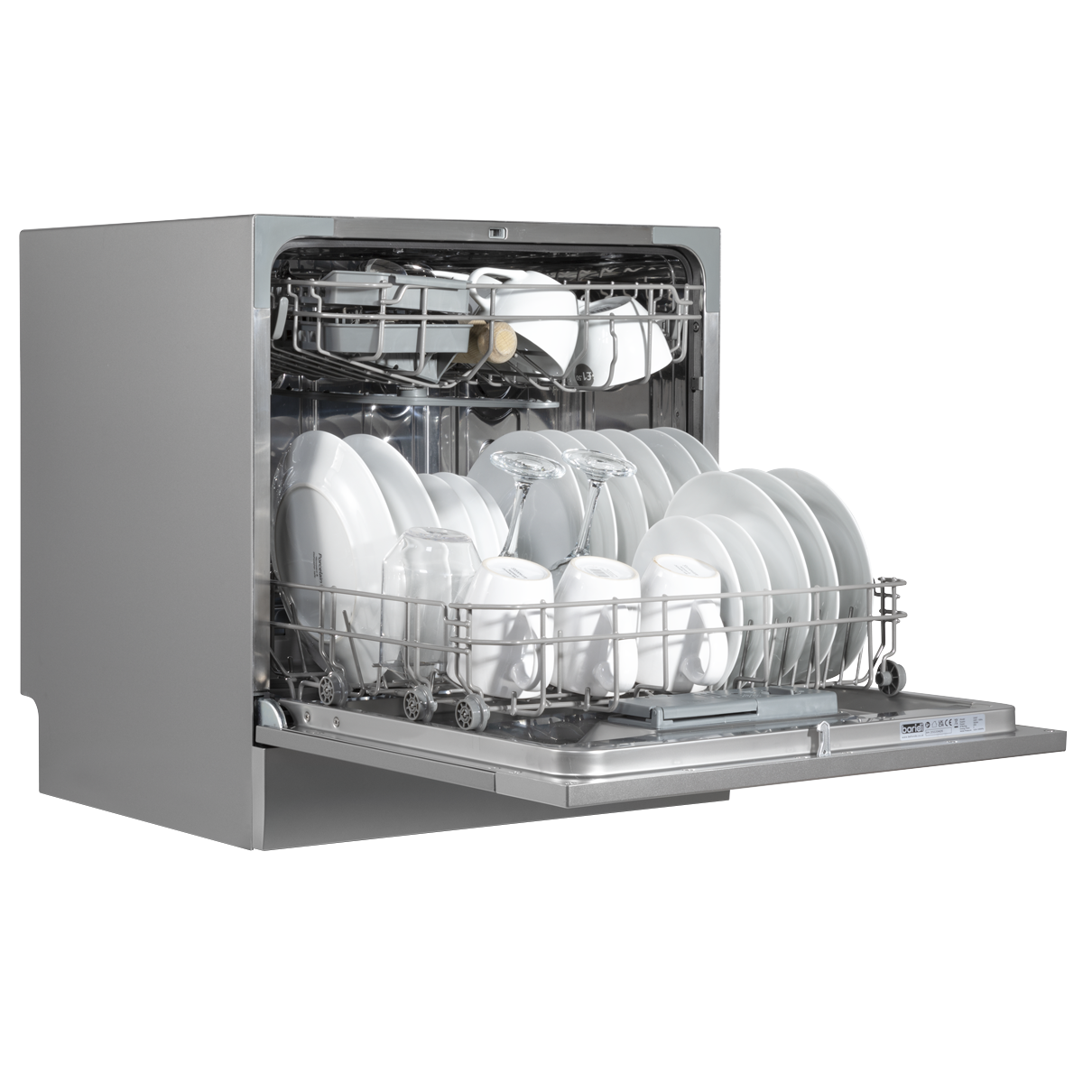 Tabletop Dishwasher 8 Place Settings 8L Capacity - Silver DH87