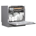 Tabletop Dishwasher 8 Place Settings 8L Capacity - Silver DH87