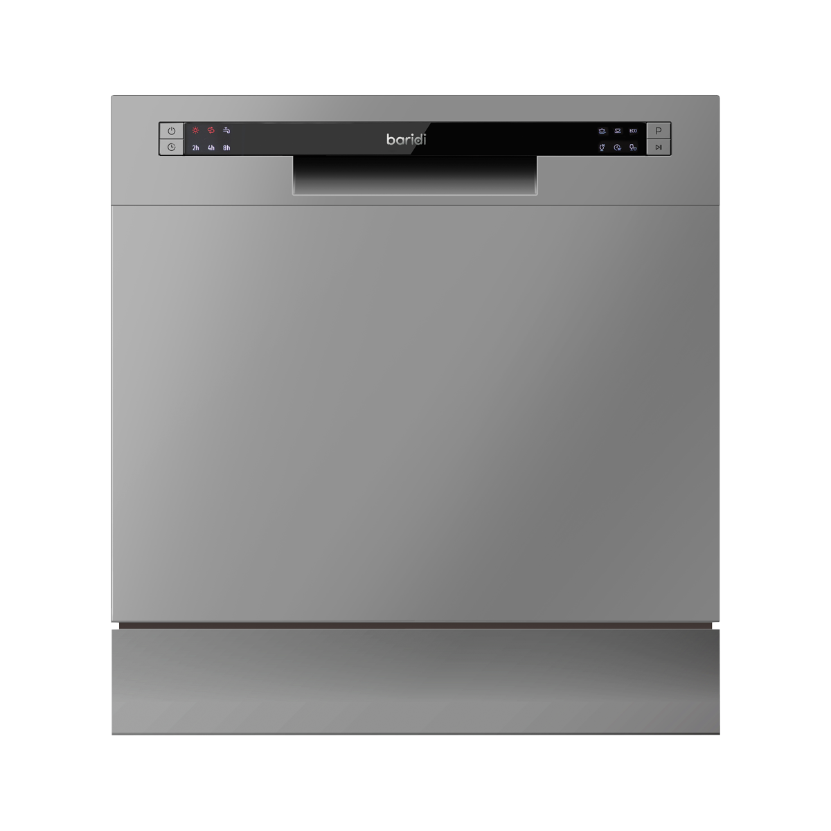 Tabletop Dishwasher 8 Place Settings 8L Capacity - Silver DH87