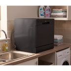 Tabletop Dishwasher 8 Place Settings 8L Capacity - Black DH88
