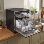 Tabletop Dishwasher 8 Place Settings 8L Capacity - Black DH88