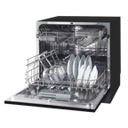 Tabletop Dishwasher 8 Place Settings 8L Capacity - Black DH88