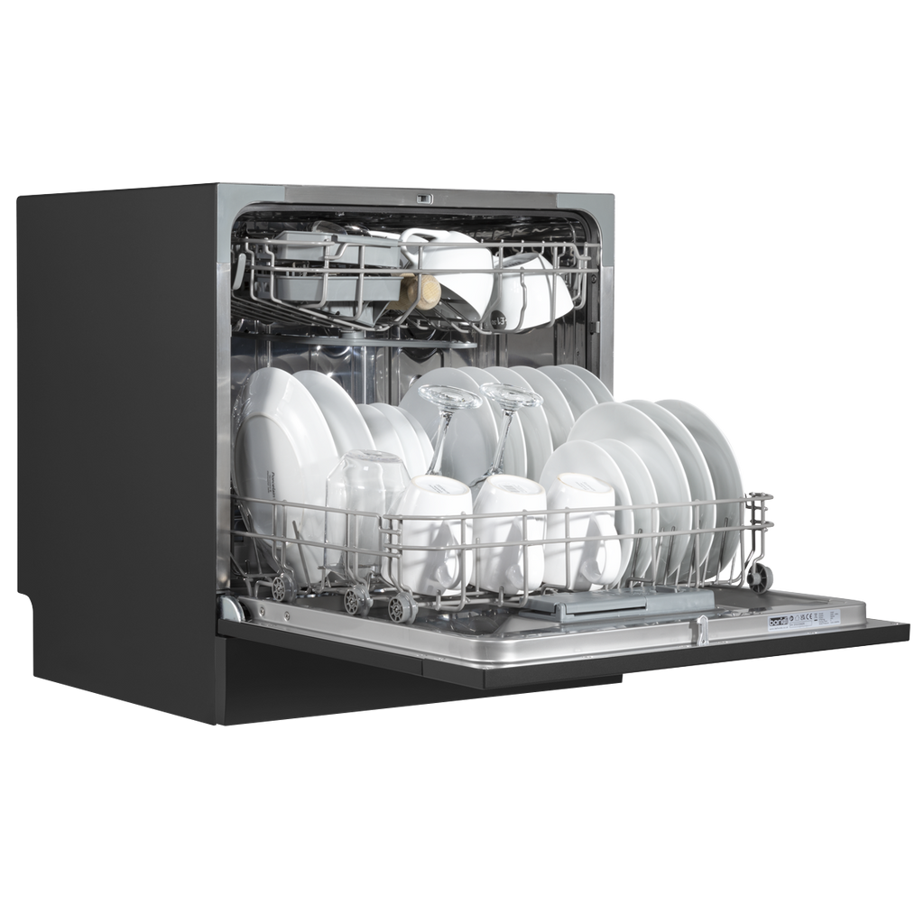 Tabletop Dishwasher 8 Place Settings 8L Capacity - Black DH88