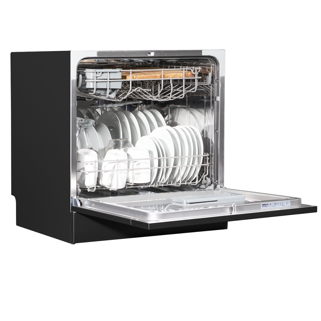 Tabletop Dishwasher 8 Place Settings 8L Capacity - Black DH88