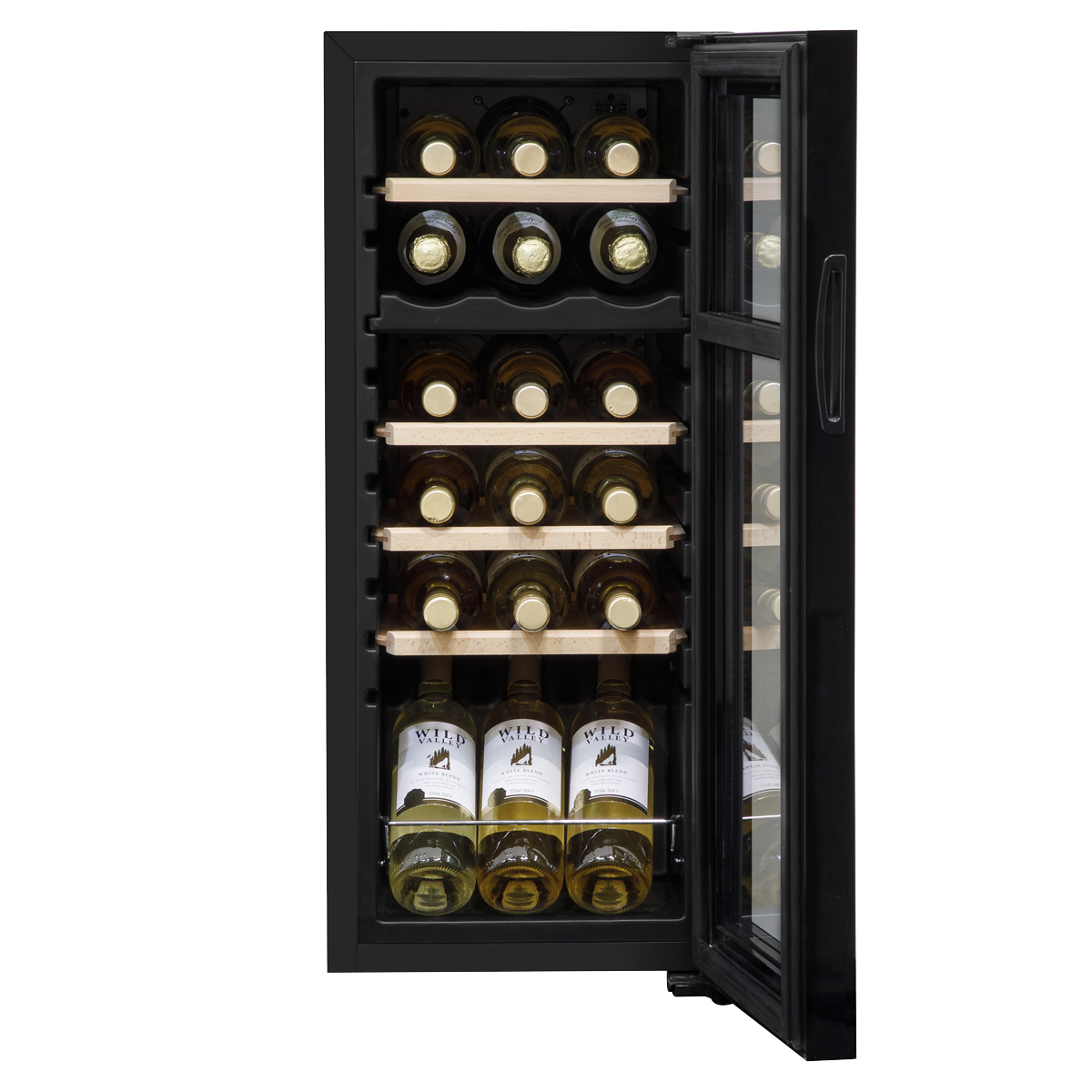 18 Bottle Dual Zone Wine Fridge & Cooler DH89