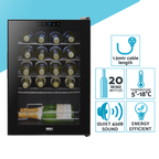 20 Bottle Tabletop Wine Fridge & Cooler DH8