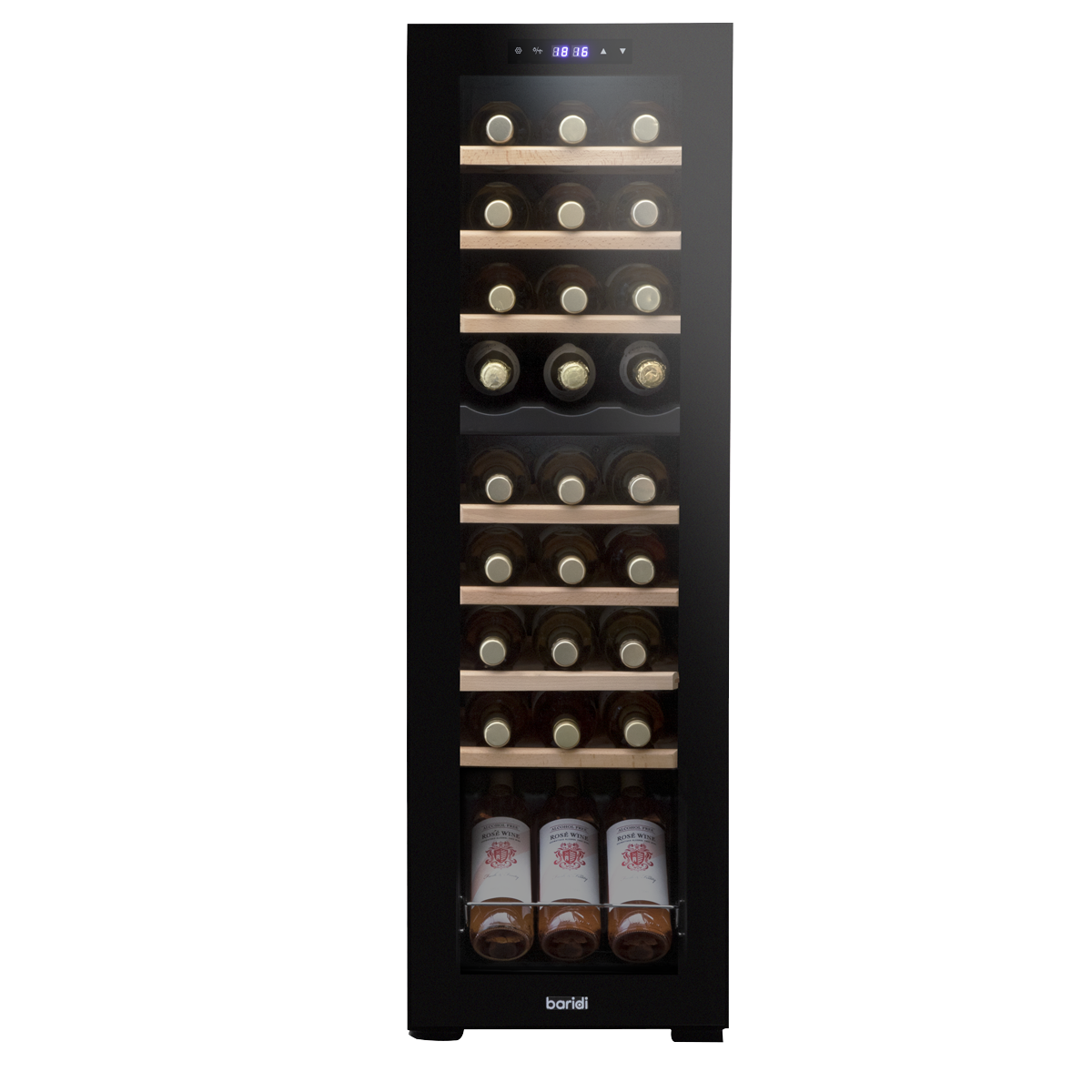 27 Bottle Dual Zone Wine Fridge & Cooler DH90