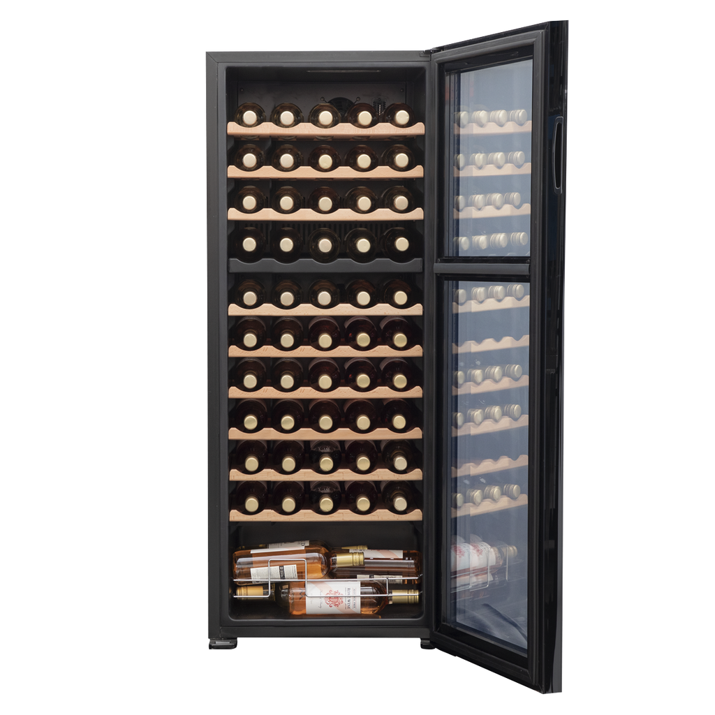 55 Bottle Dual Zone Wine Fridge & Cooler DH93