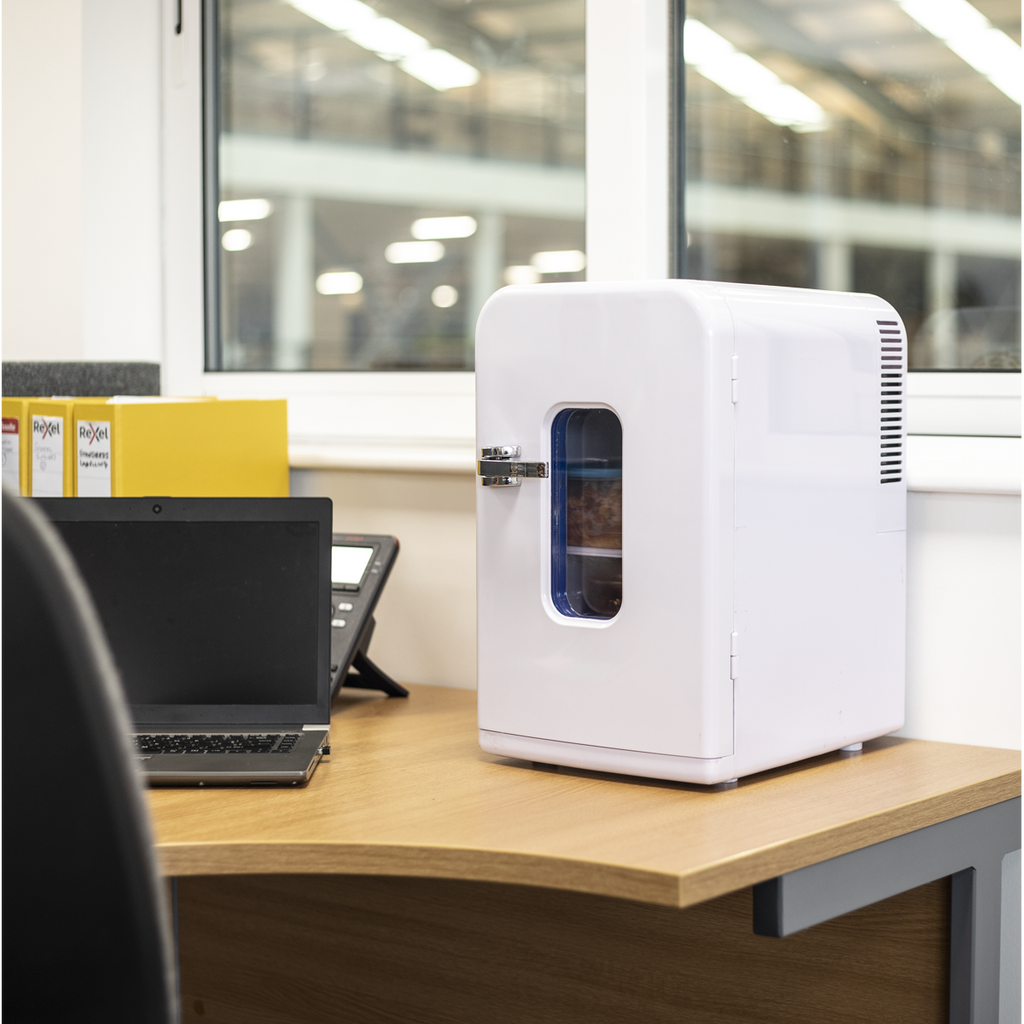 Mini Fridge/Warmer 15L Capacity 12V/230V - White DH94
