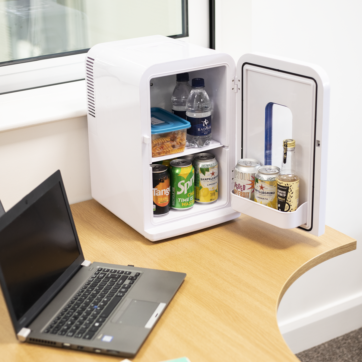 Mini Fridge/Warmer 15L Capacity 12V/230V - White DH94