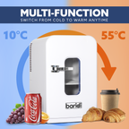 Mini Fridge/Warmer 15L Capacity 12V/230V - White DH94