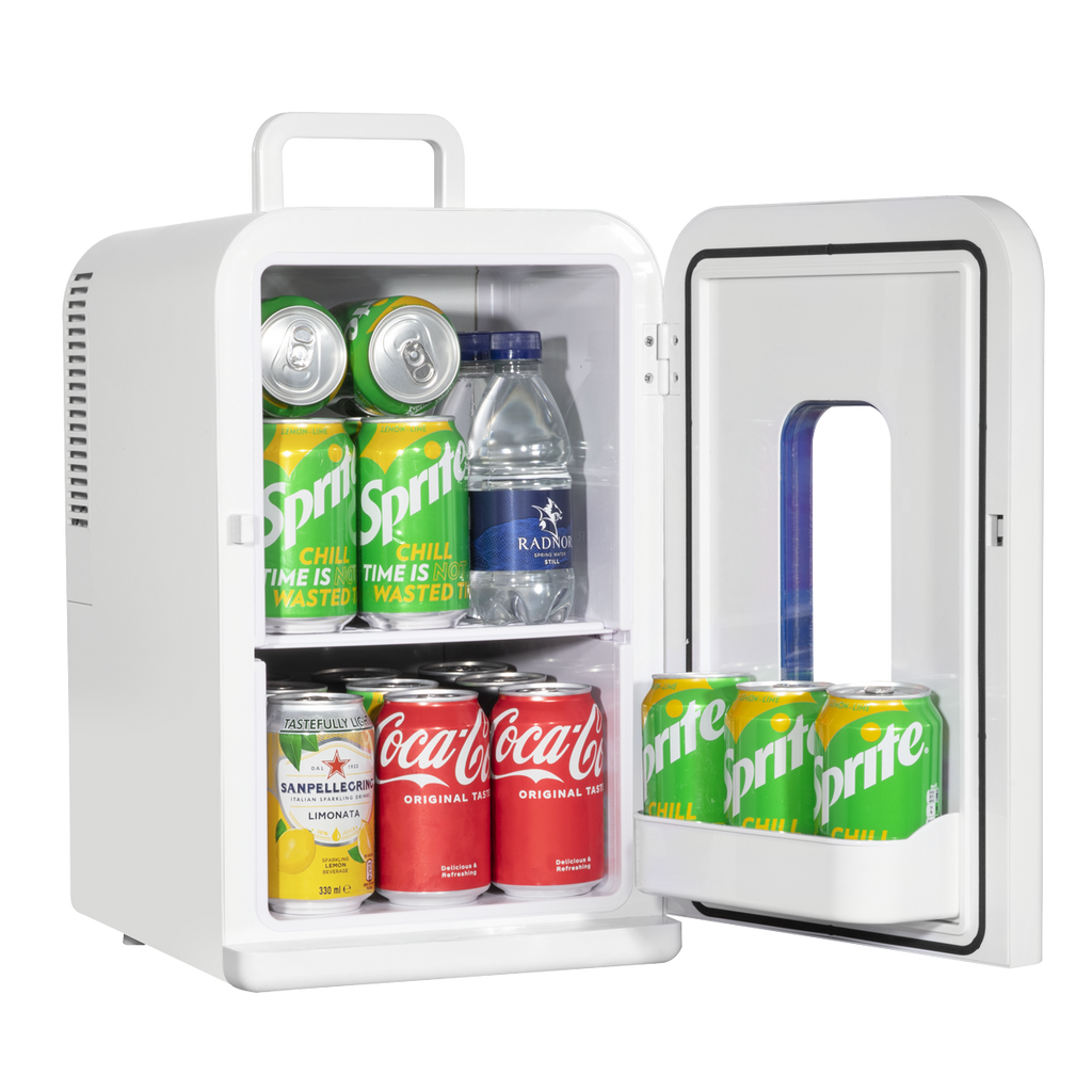 Mini Fridge/Warmer 15L Capacity 12V/230V - White DH94