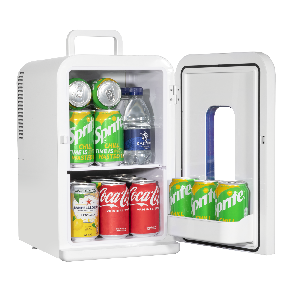 Mini Fridge/Warmer 15L Capacity 12V/230V - White DH94