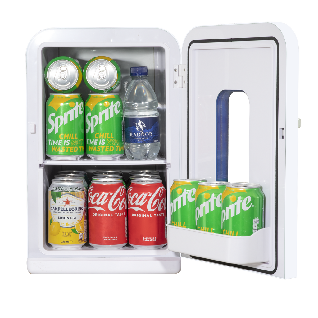 Mini Fridge/Warmer 15L Capacity 12V/230V - White DH94
