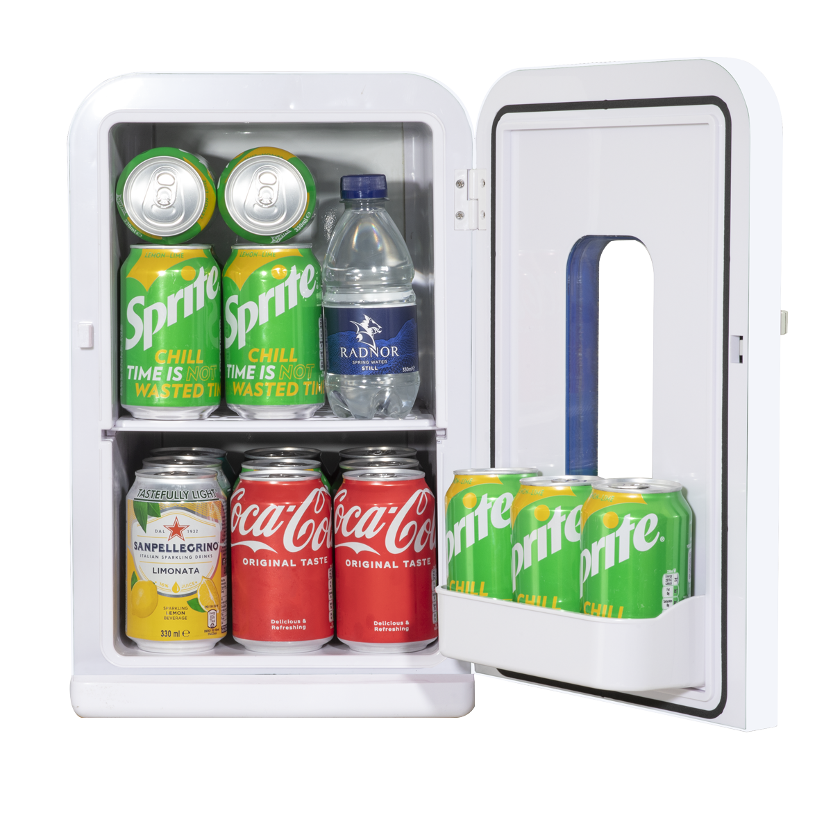 Mini Fridge/Warmer 15L Capacity 12V/230V - White DH94