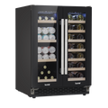 40 Bottle/120 Can Undercounter/Freestanding Dual Zone Wine Fridge & Cooler 60cm DH96