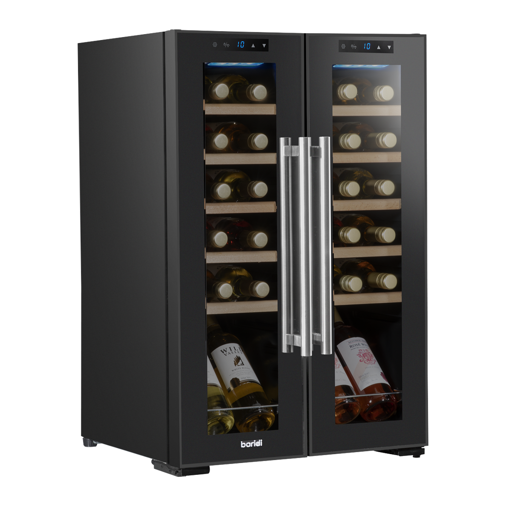 24 Bottle Dual Zone Wine Fridge & Cooler DH97