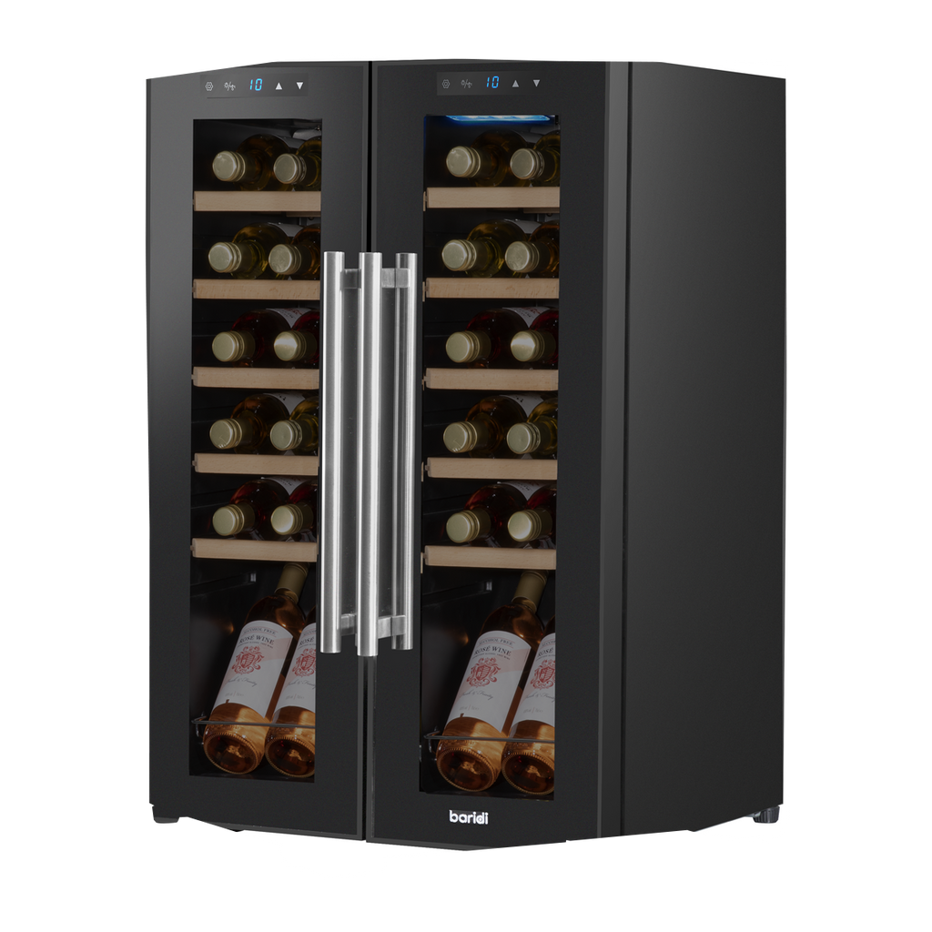 24 Bottle Dual Zone Wine Fridge & Cooler DH97