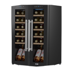 24 Bottle Dual Zone Wine Fridge & Cooler DH97