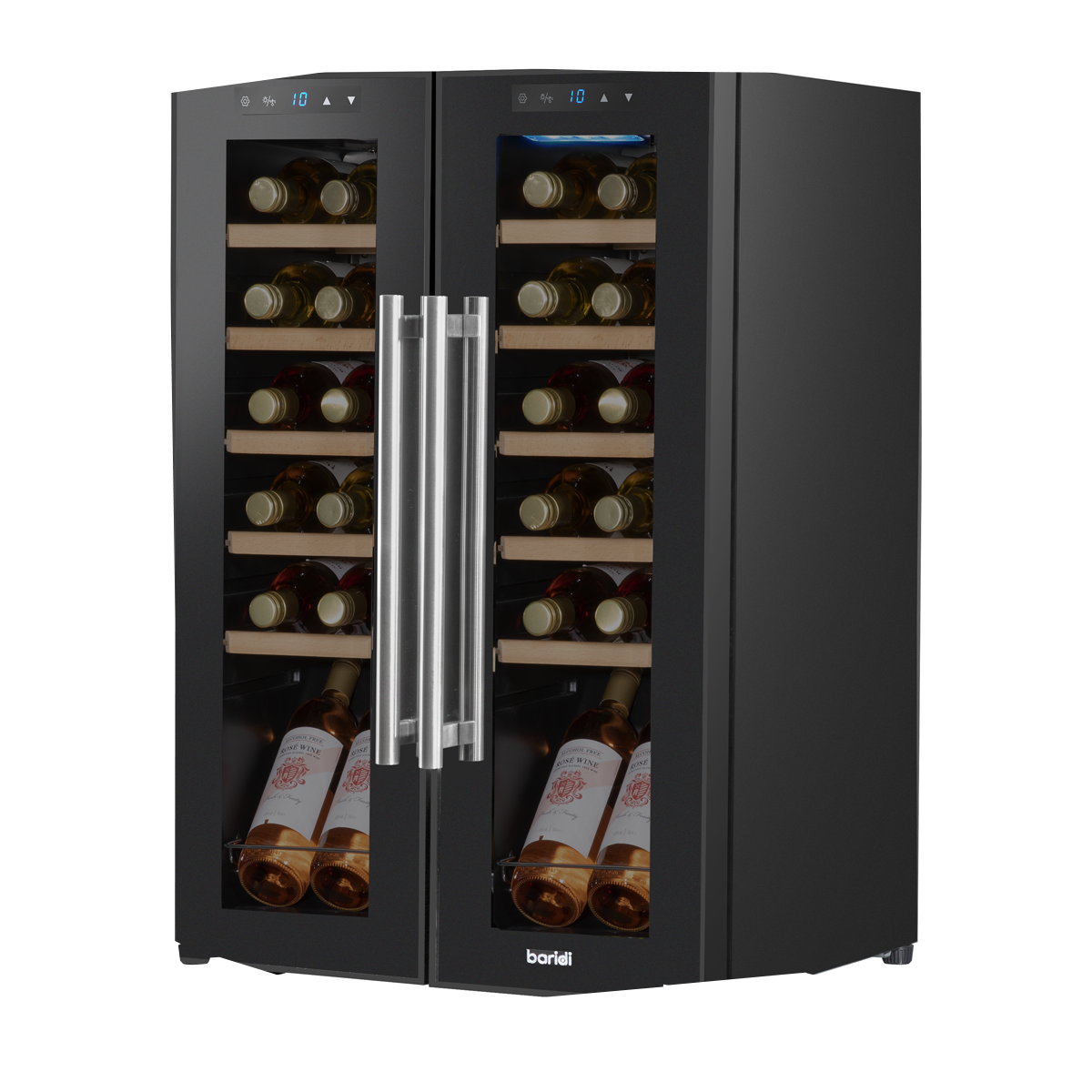 24 Bottle Dual Zone Wine Fridge & Cooler DH97