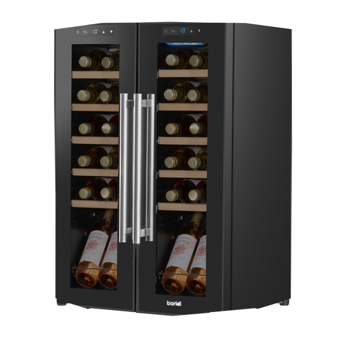 24 Bottle Dual Zone Wine Fridge & Cooler DH97