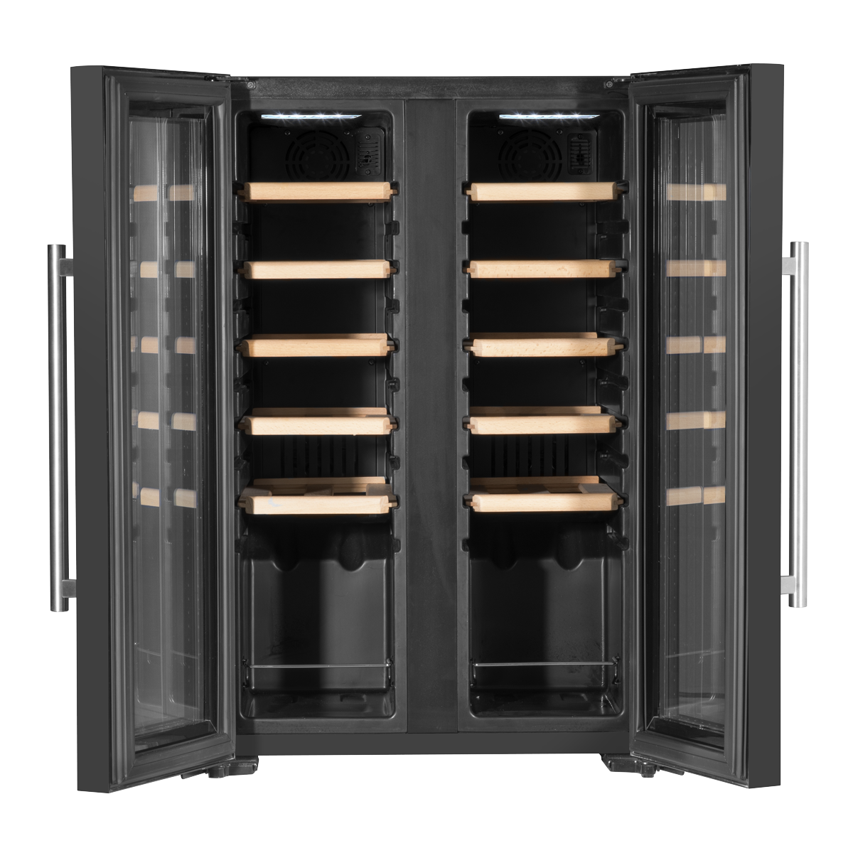 24 Bottle Dual Zone Wine Fridge & Cooler DH97