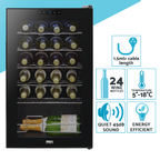 24 Bottle Tabletop Wine Fridge & Cooler DH9
