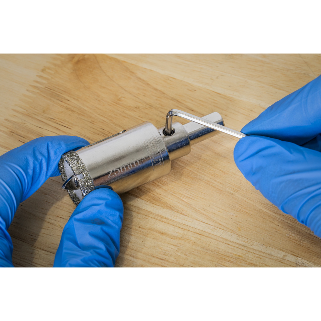 Electroplated Diamond Hole Saw 25mm DHS25