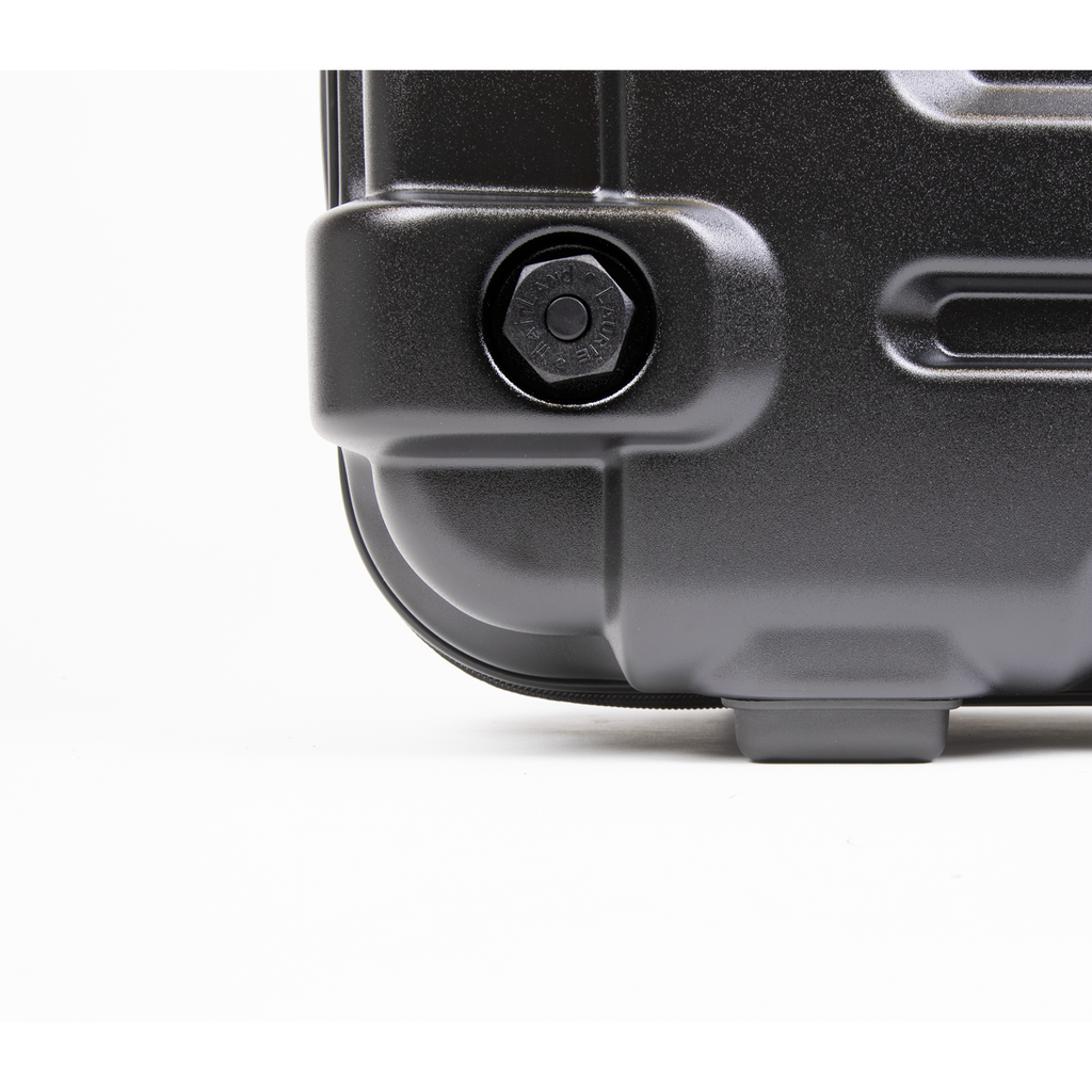 Lightweight ABS Luggage Set 3pc - Black DL10