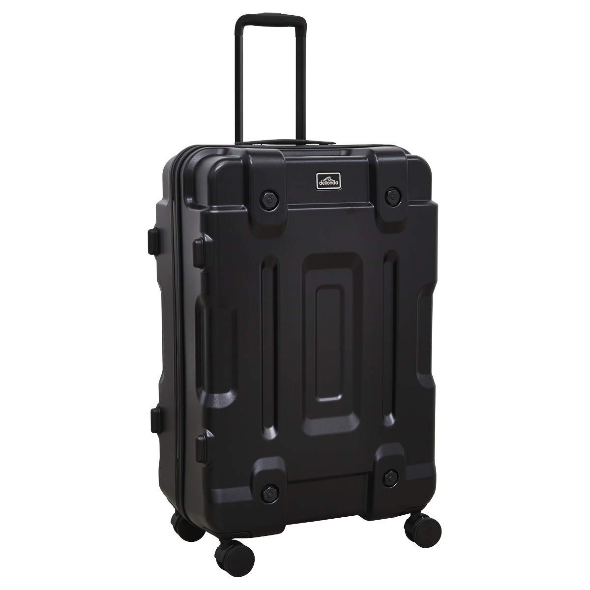 Lightweight ABS Luggage Set 3pc - Black DL10