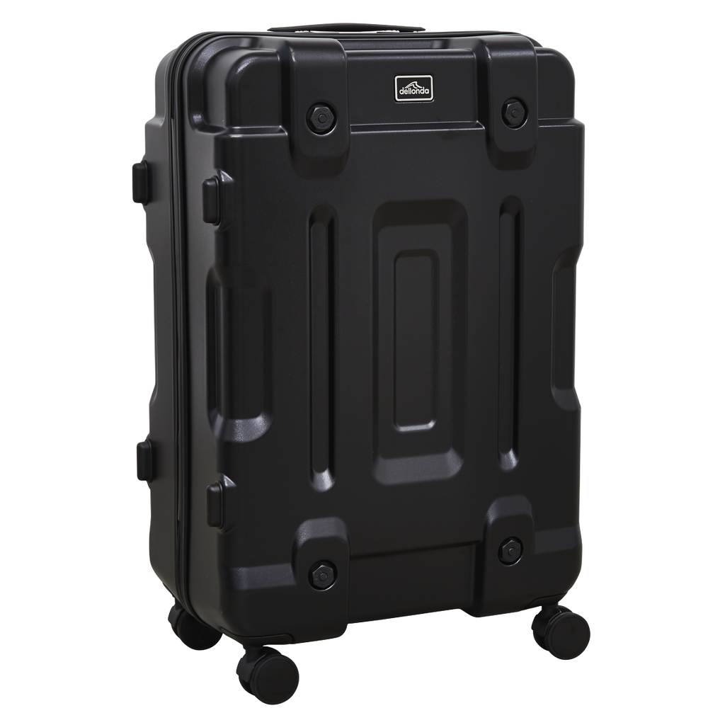 Lightweight ABS Luggage Set 3pc - Black DL10