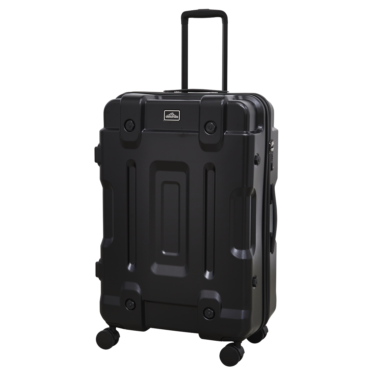 Lightweight ABS Luggage Set 3pc - Black DL10