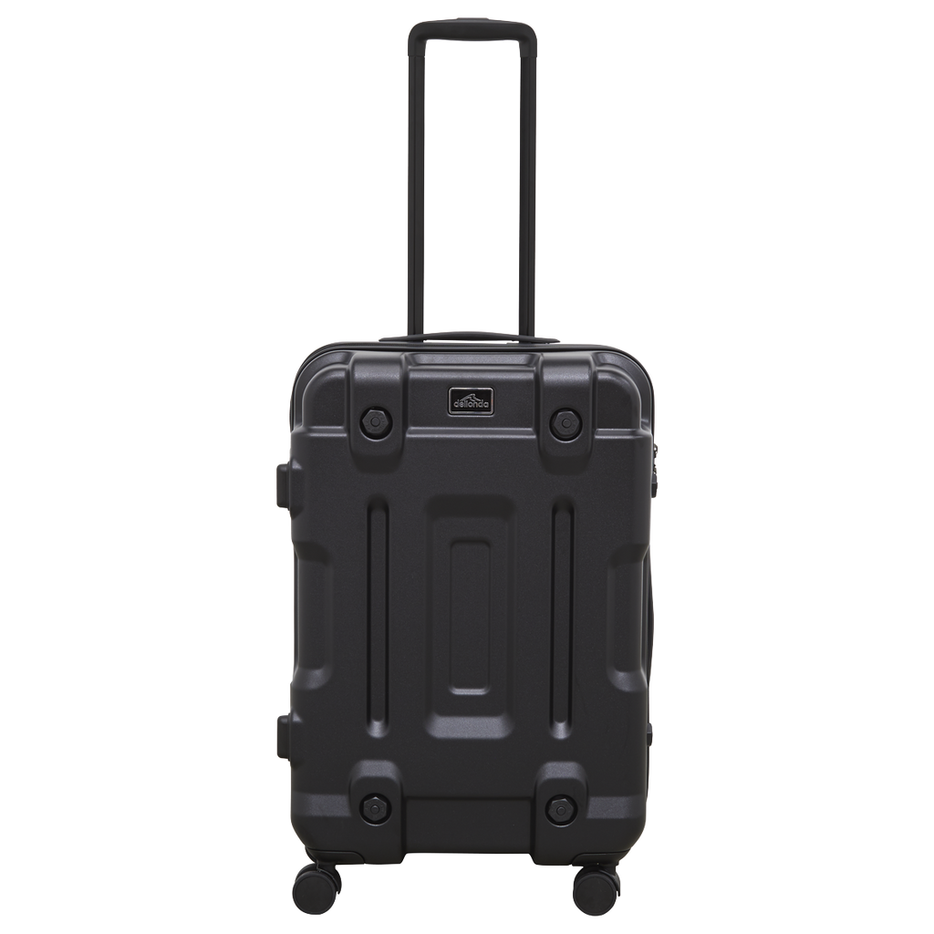 Lightweight ABS Luggage Set 3pc - Black DL10