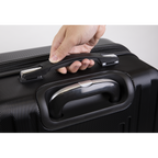 Lightweight ABS Luggage Set with TSA Lock - Black DL11