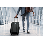 Lightweight ABS Luggage Set with TSA Lock - Black DL11