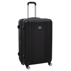 Lightweight ABS Luggage Set with TSA Lock - Black DL11