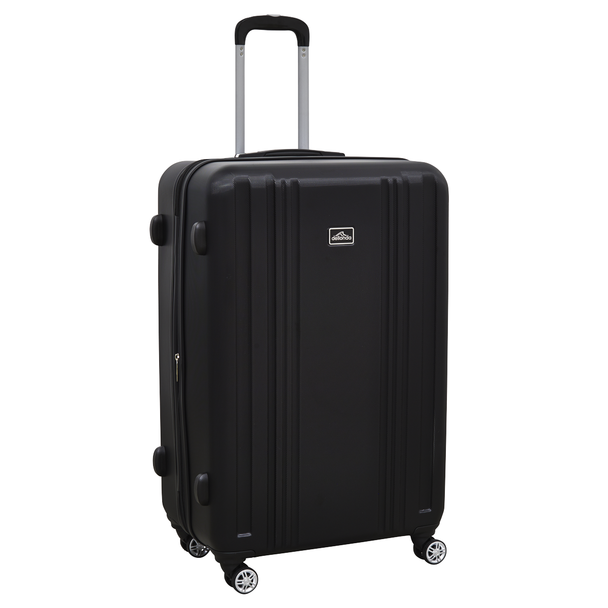 Lightweight ABS Luggage Set with TSA Lock - Black DL11
