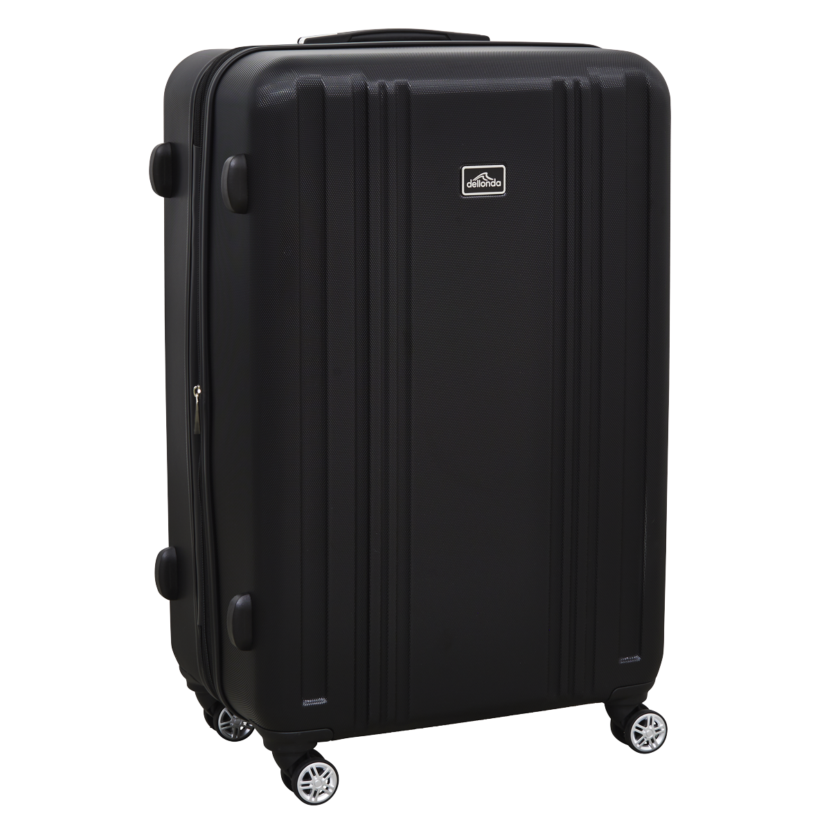 Lightweight ABS Luggage Set with TSA Lock - Black DL11