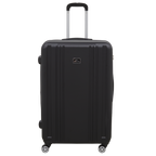 Lightweight ABS Luggage Set with TSA Lock - Black DL11