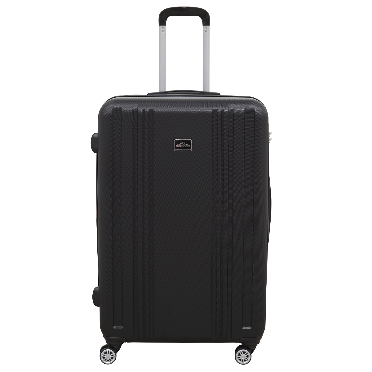 Lightweight ABS Luggage Set with TSA Lock - Black DL11