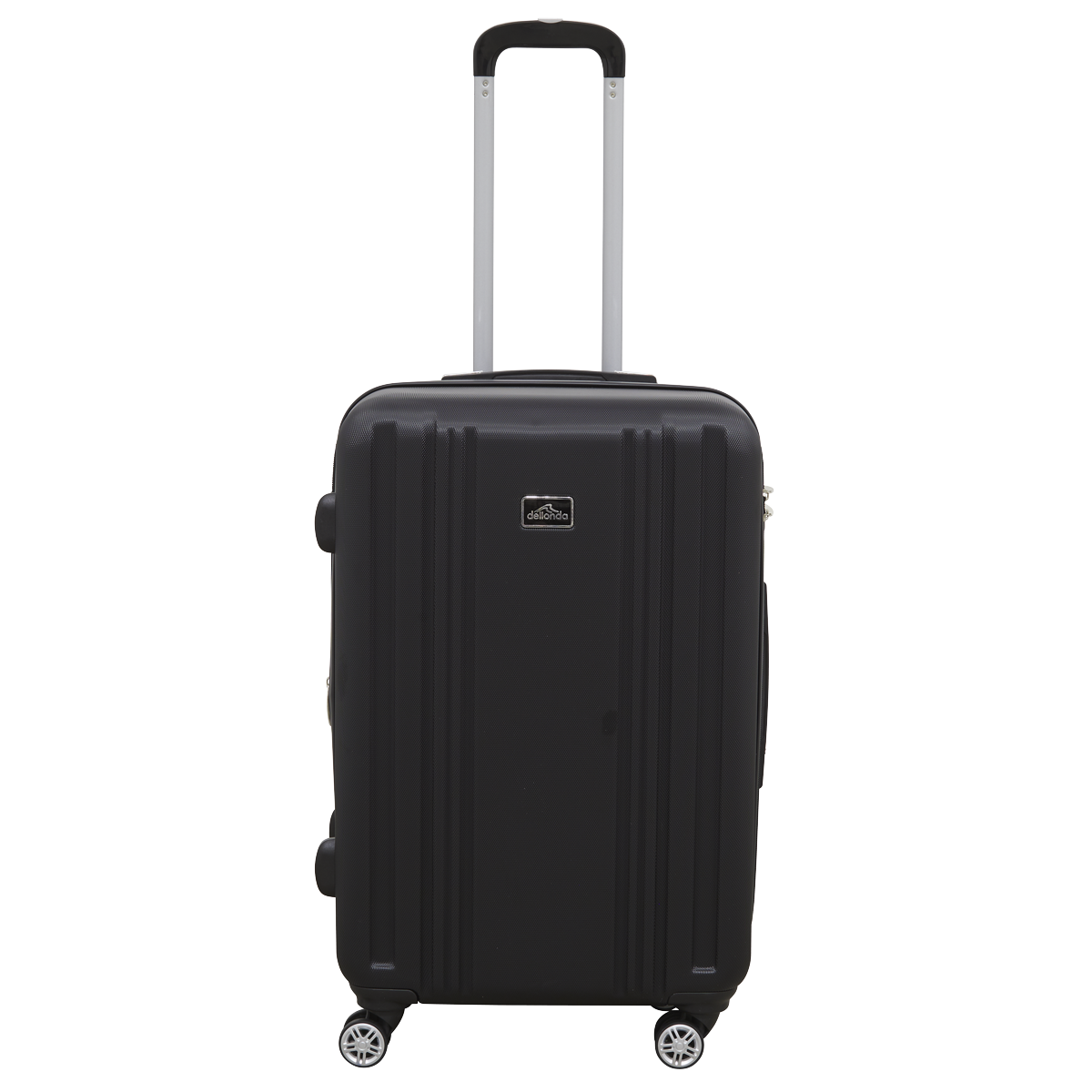 Lightweight ABS Luggage Set with TSA Lock - Black DL11