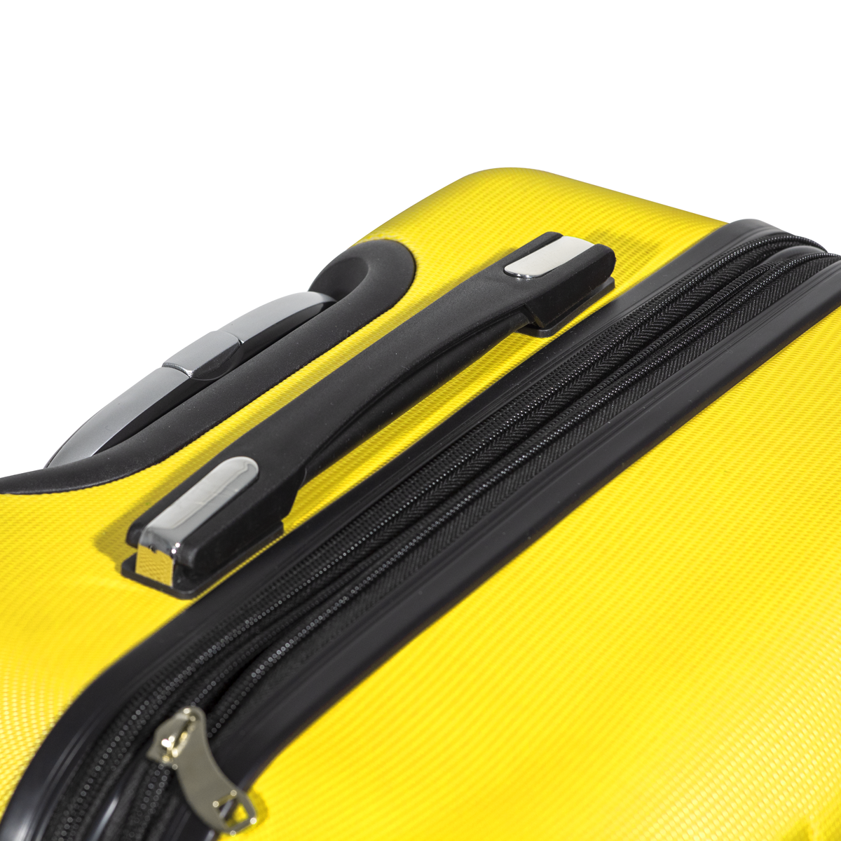 Lightweight ABS Luggage Set with TSA Lock - Yellow DL124
