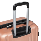 Lightweight ABS Luggage Set with TSA Lock - Rose Gold DL125