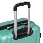 Lightweight ABS Luggage Set with TSA Lock - Teal DL126