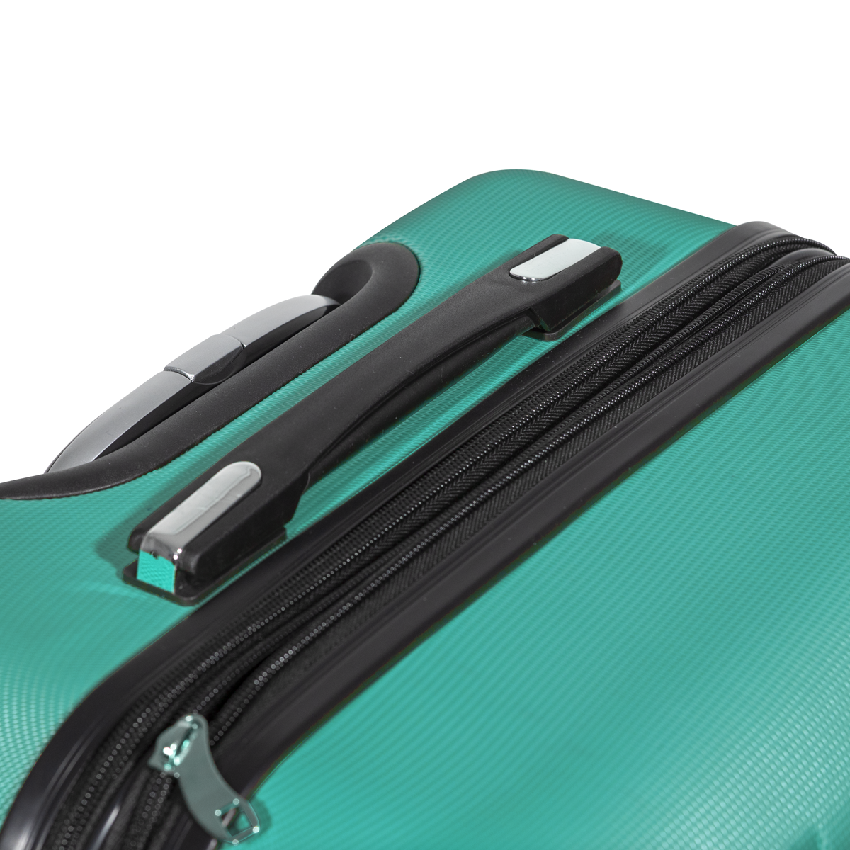Lightweight ABS Luggage Set with TSA Lock - Teal DL126
