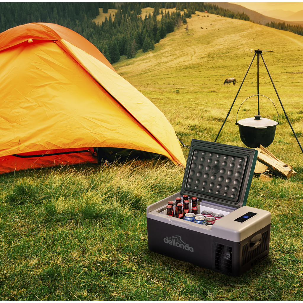 Portable Fridge Freezer/Cool Box with LED Display 15L DL12