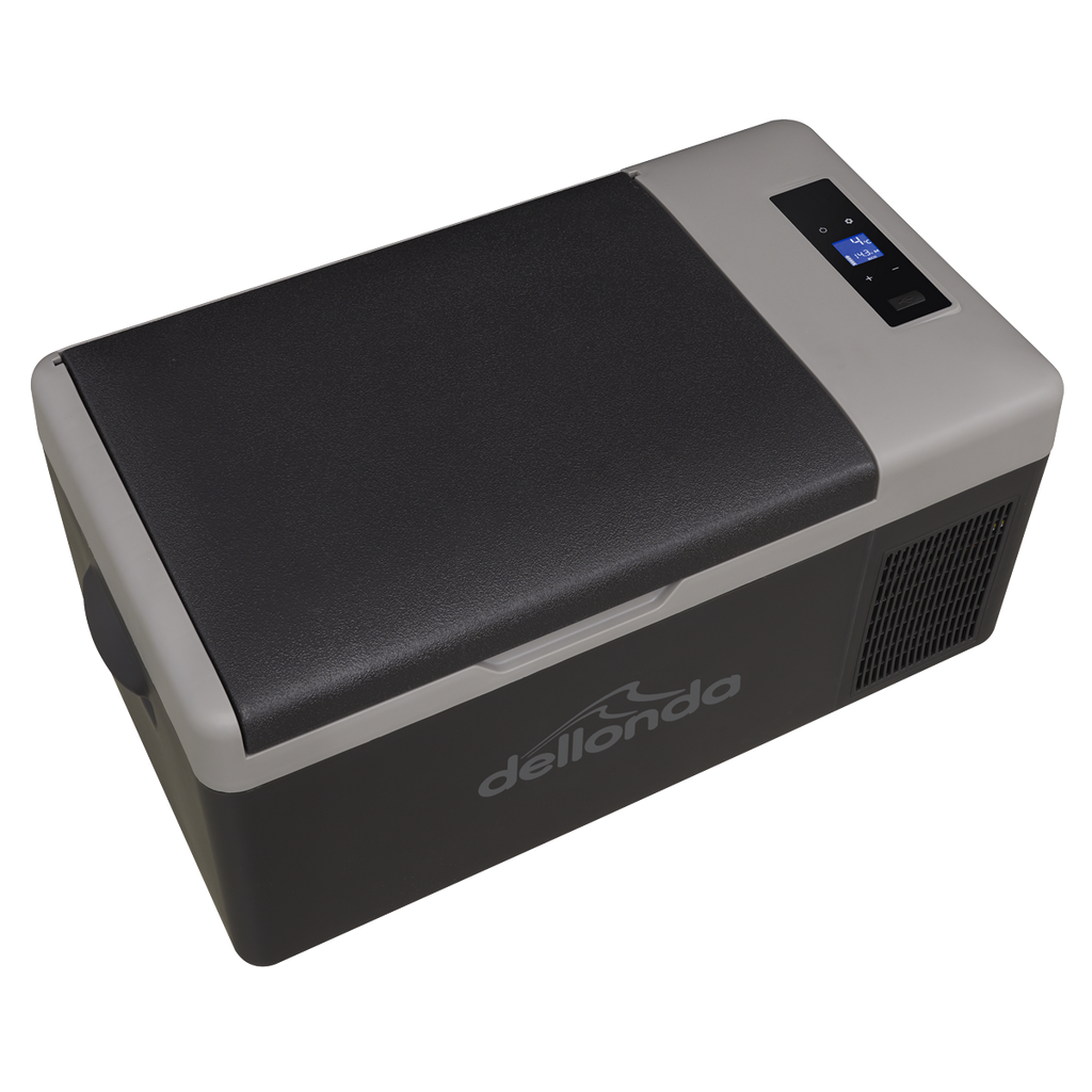Portable Fridge Freezer/Cool Box with LED Display & AC/DC 230V Adaptor 15L DL130